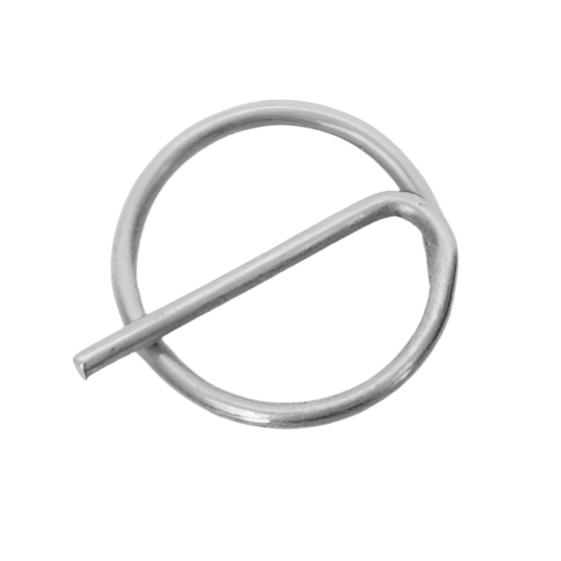 Round Safety Clip for Drilled Bolts