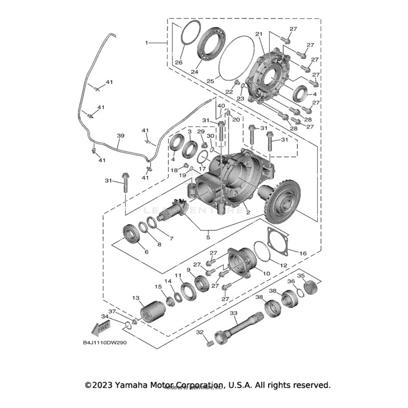 Washer, Thrust (1.7T) by Yamaha