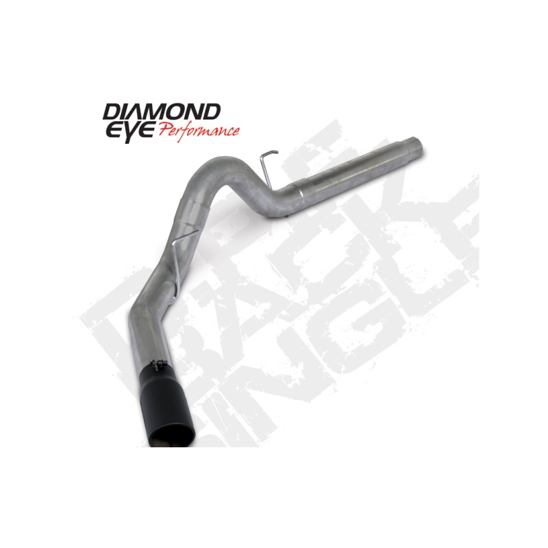 Diamond Eye 18-19 Ford 3.0L Powerstroke F150 – 4in 409SS DPF Back Exhaust Kit w/ Tip 4512BRA-DEBK