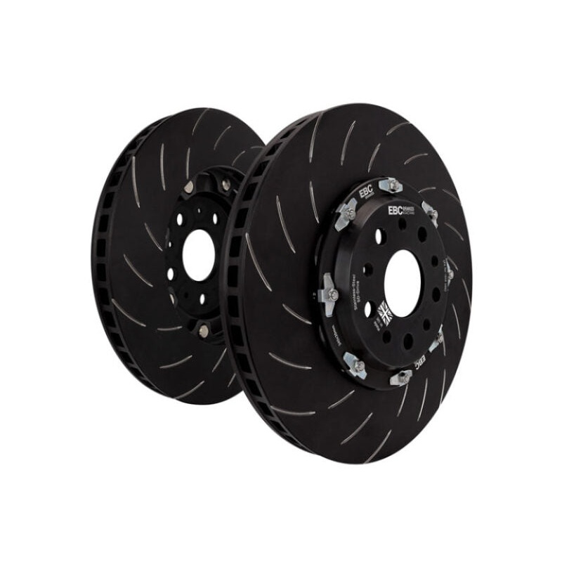 EBC Racing 14-19 BMW M3 (F80/F82 w/Carbon Ceramic Rotors) 400mm 2 Piece Iron Conversion Front Rotors