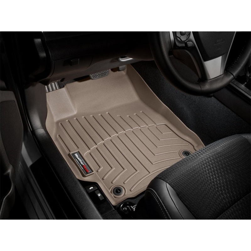 WeatherTech 14+ Infiniti Q50 Front FloorLiner – Tan