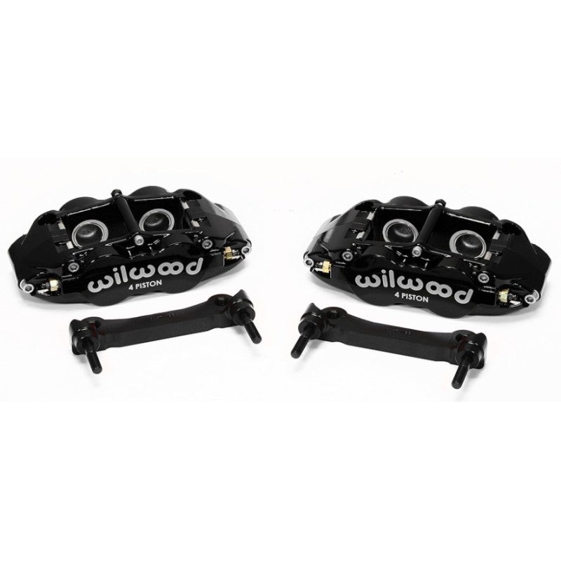 Wilwood Narrow Superlite 4R Rear Caliper & Bracket Kit – Black 97-13 C5/C6 Corvette w/ OEM Rotors