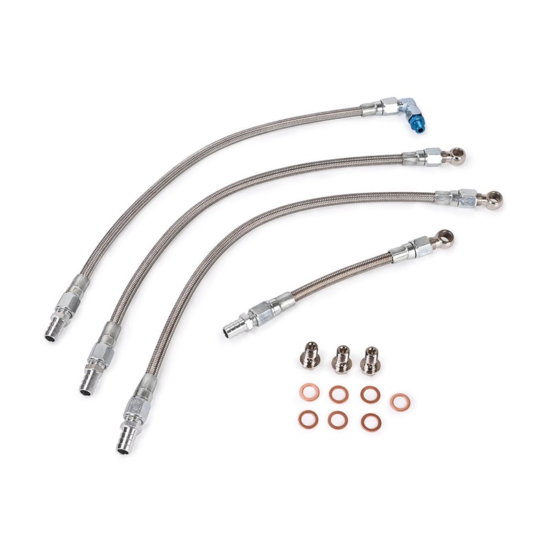 Mitsubishi 6G72T 3000GT VR4 / Dodge Stealth GTO TD04 Twin Turbo Water Line Kit