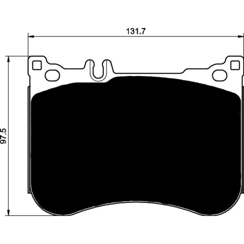 Porterfield Brake Pads for 2015 MERCEDES-BENZ SL550 w/ AMG Sport Pkg