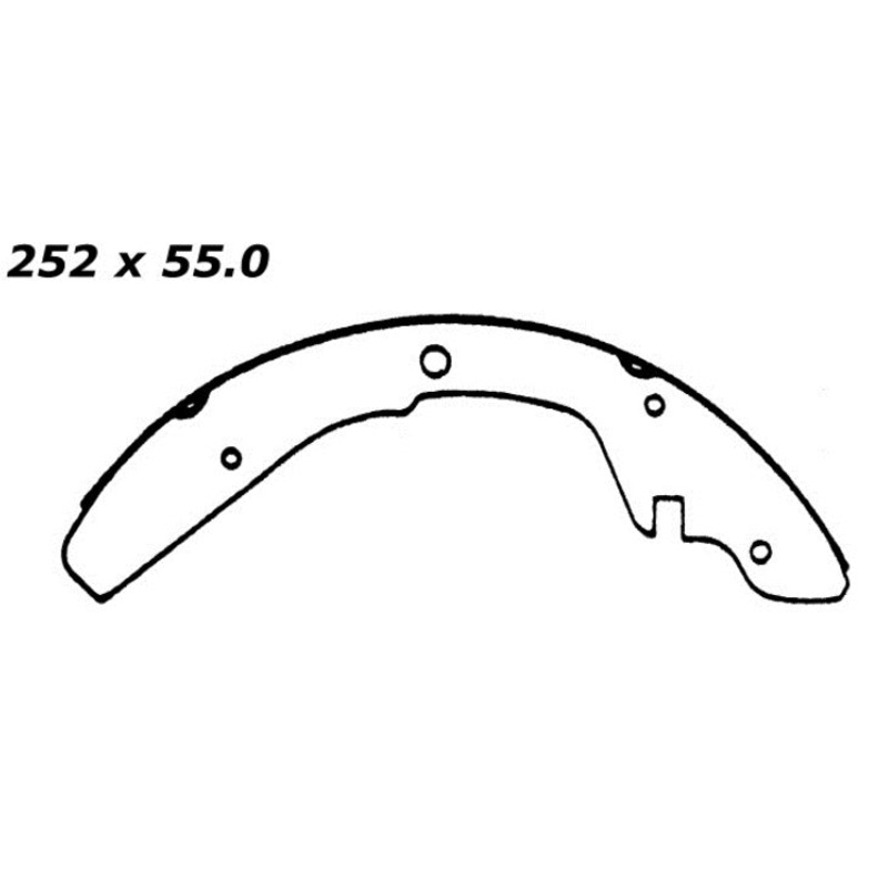 Porterfield Brake Shoes for 1982 VOLKSWAGEN VANAGON