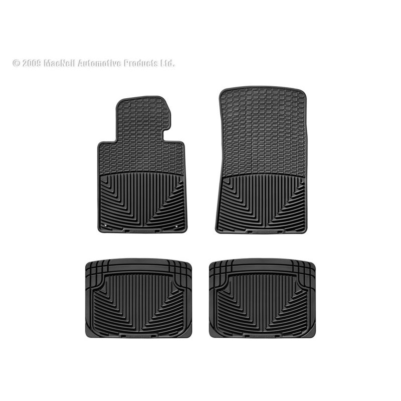 WT Rubber Mats – Rear – Blk