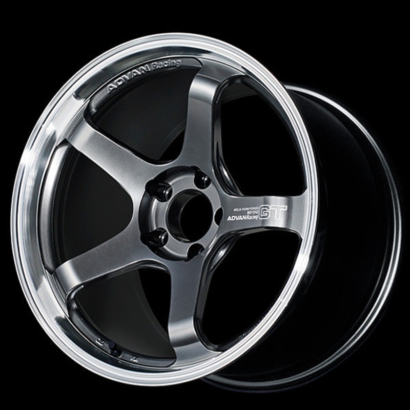 Advan GT Beyond Wheel – 17×7.5 +32 | 4×100 | Machining & Hyper Platinum Black