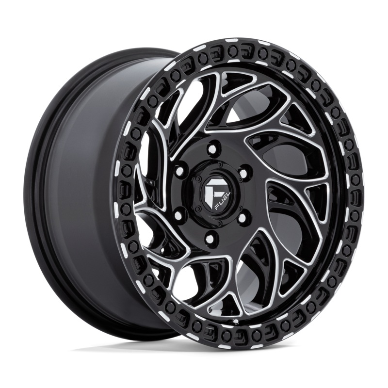 Fuel Wheels D840 Runner OR 17″ 5×150 Gloss Black Milled