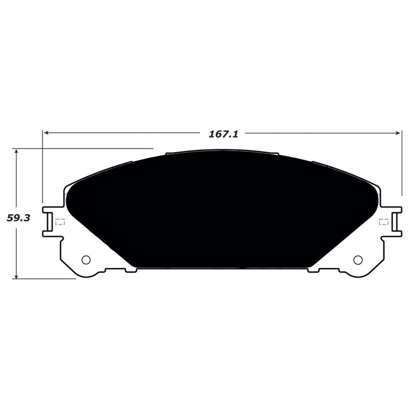 Porterfield Brake Pads for 2013 TOYOTA SIENNA