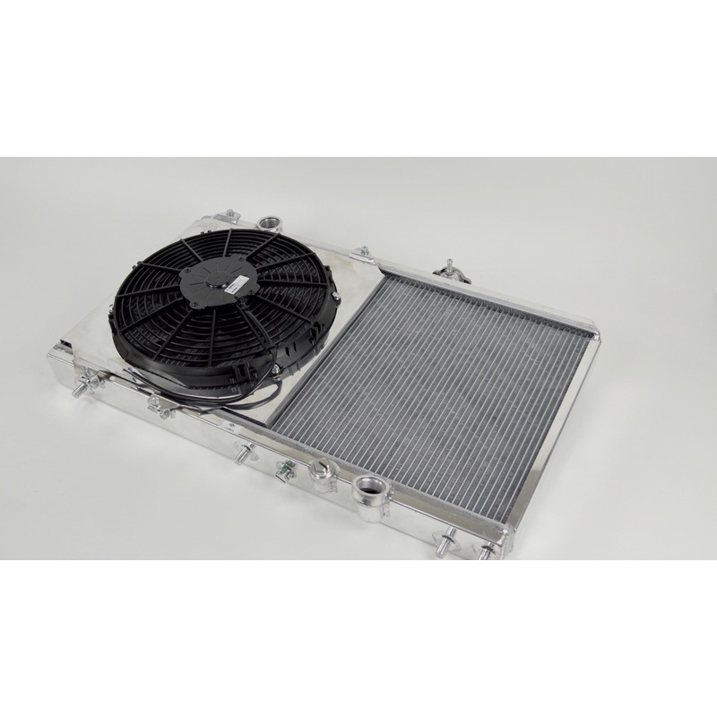 CSF The Ultimate K-Swap Radiator 1 Hour Mirror Finish Hand Polish For 92-00 Honda Civic Chassis, 94-01 Acura Integra, and Other K-Swap Set-ups