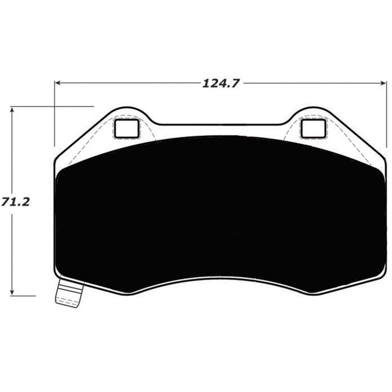 Porterfield Brake Pads for 2017 MAZDA MX-5 MIATA w/ Brembo