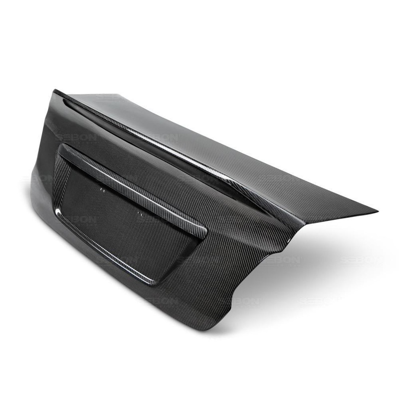 Seibon C-Style Carbon Fiber Trunk Lid | 2015-2018 Subaru WRX / STi (TL15SBIMP-C)