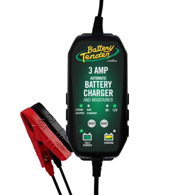 3 AMP Power Tender 12V / 6V Switchable Battery Charger