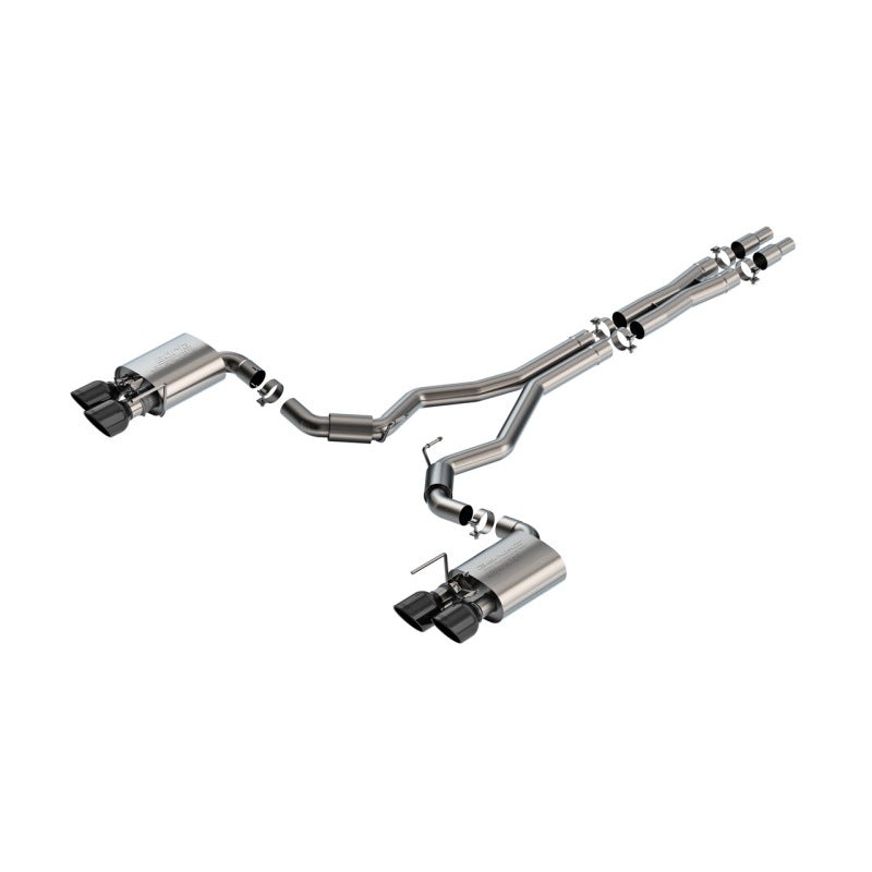 Borla 2024 Ford Mustang Dark Horse 5.0L V8 w/Active Exhaust S-Type Cat-Back Exhaust System – BC Tips