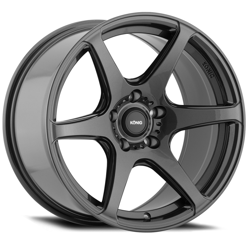 Konig Tandem 17×8 5×114.3 ET45 Gloss Graphite