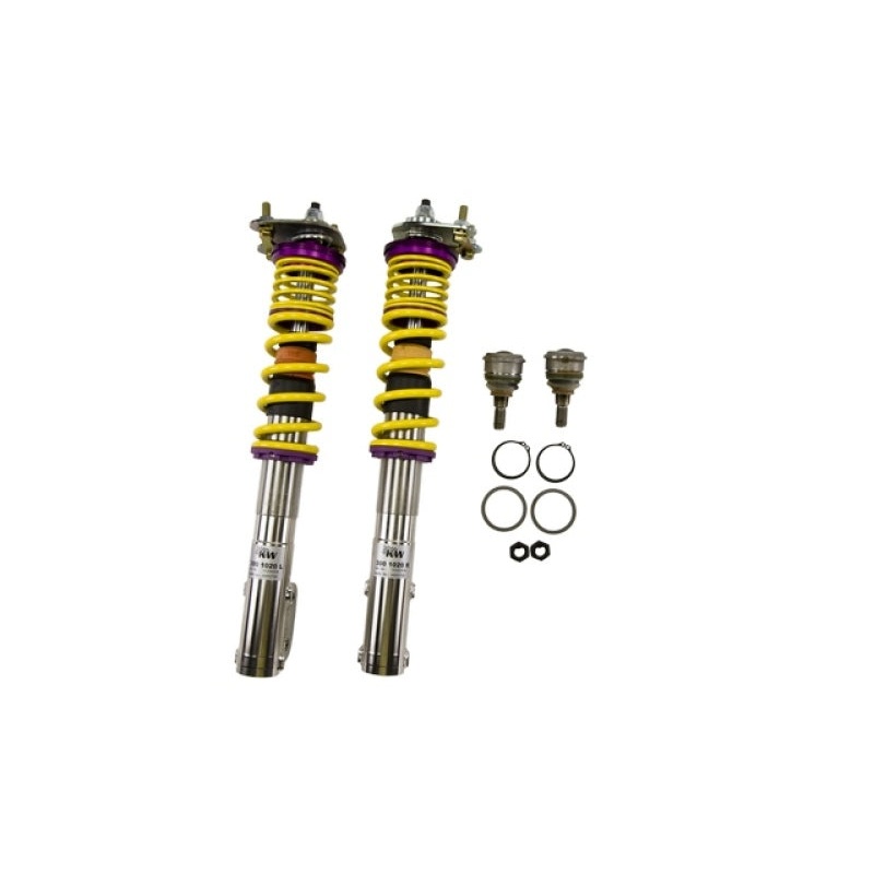 KW Coilover Kit V1 Ford Mustang incl. GT and Cobra; front coilovers only