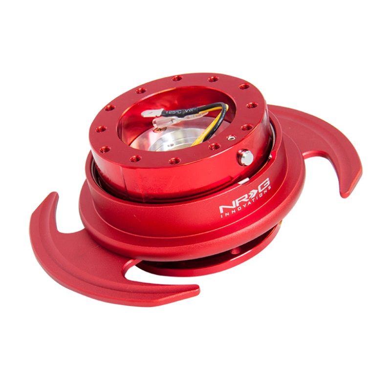 NRG Quick Release Kit Gen 3.0 – Red Metal Body / Red Ring w/Handles