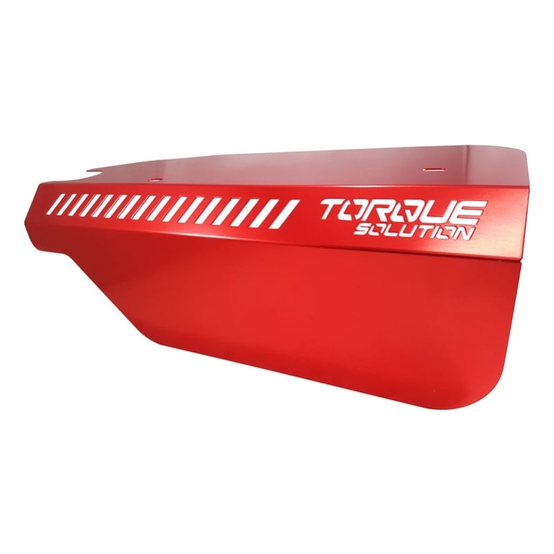 Torque Solution Engine Pulley Cover 2015+ Subaru WRX/2014+ Forester XT – Red