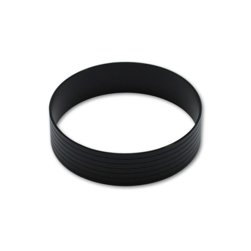 Vibrant Aluminum Union Sleeve for 5in OD Tubing – Hard Anodized Black
