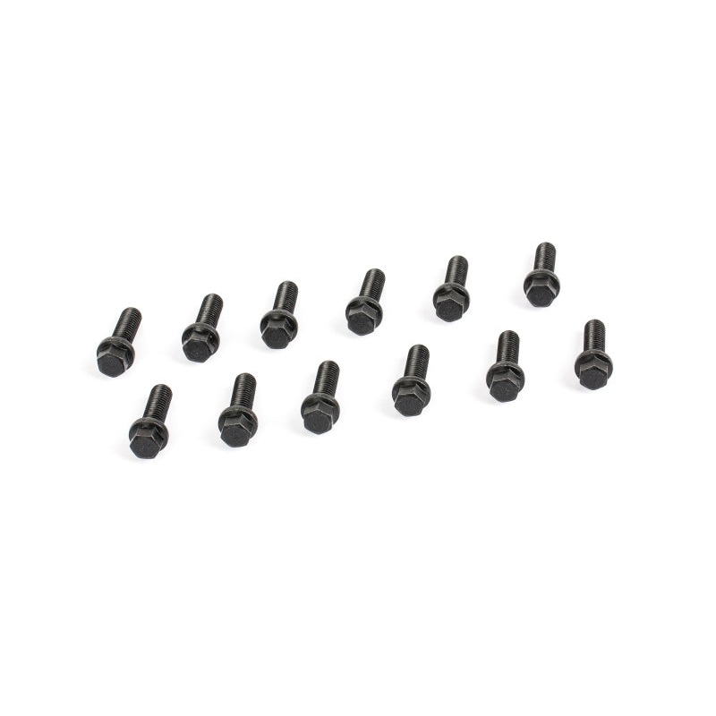 Cometic Header Bolts M8 – 1.25 x 25mm Grade 5 Carbon Steel w/ Compact Head & Black Oxide Finish