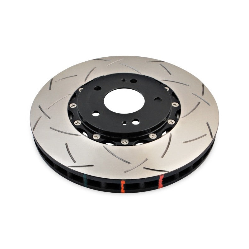 DBA 03-05 Evo 8/9 Front Slotted 5000 Series 2 Piece Rotor Assembled w/ Black Hat