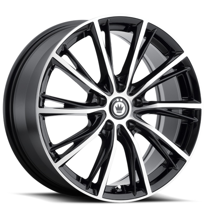 Konig Impression 16×7.5 5×114.3 ET40 Gloss Black w/ Machined Face