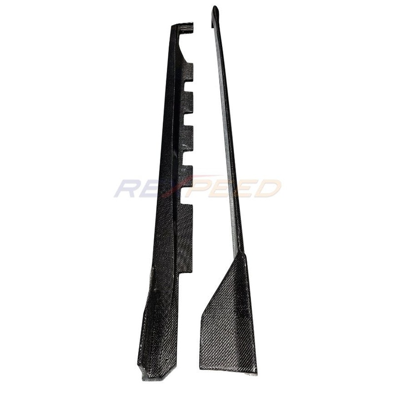 Rexpeed GR86 / BRZ 2022+ V4 Carbon Fiber Side Skirts | FR111