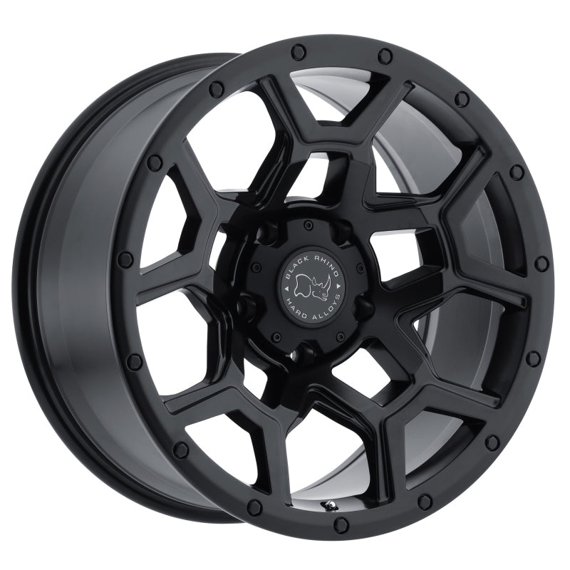 17×9.5 Black Rhino Overland Matte Black