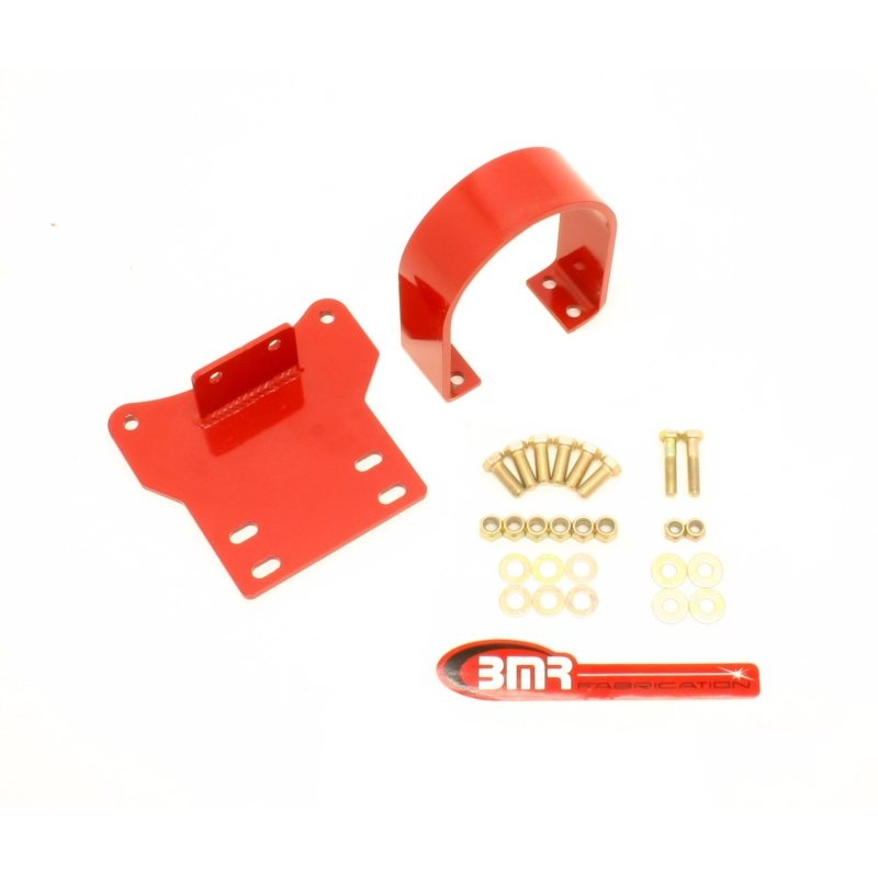 BMR 14-17 Chevy SS Auto Transmission Front Driveshaft Safety Loop – Red
