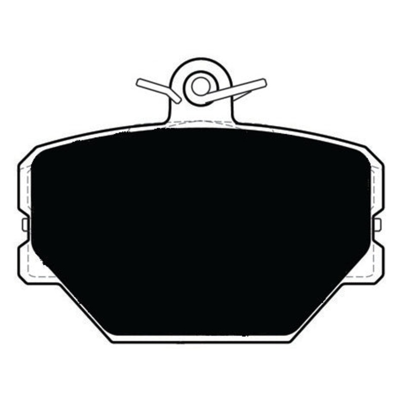 Porterfield Brake Pads for 2003 SMART CITY Coupe