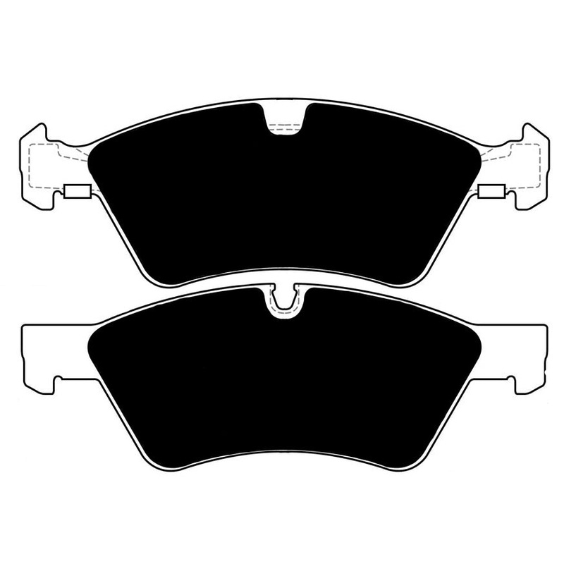Porterfield Brake Pads for 2007 MERCEDES-BENZ G55 AMG