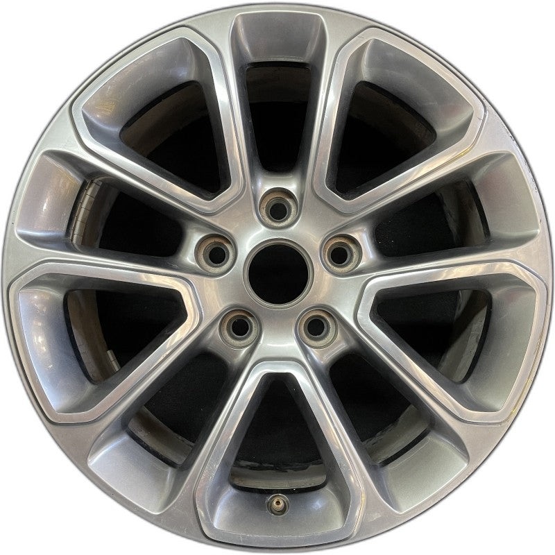 18″ GRAND CHEROKEE 14 18×8 aluminum polished with pockets opt WBL Original OEM Wheel Rim