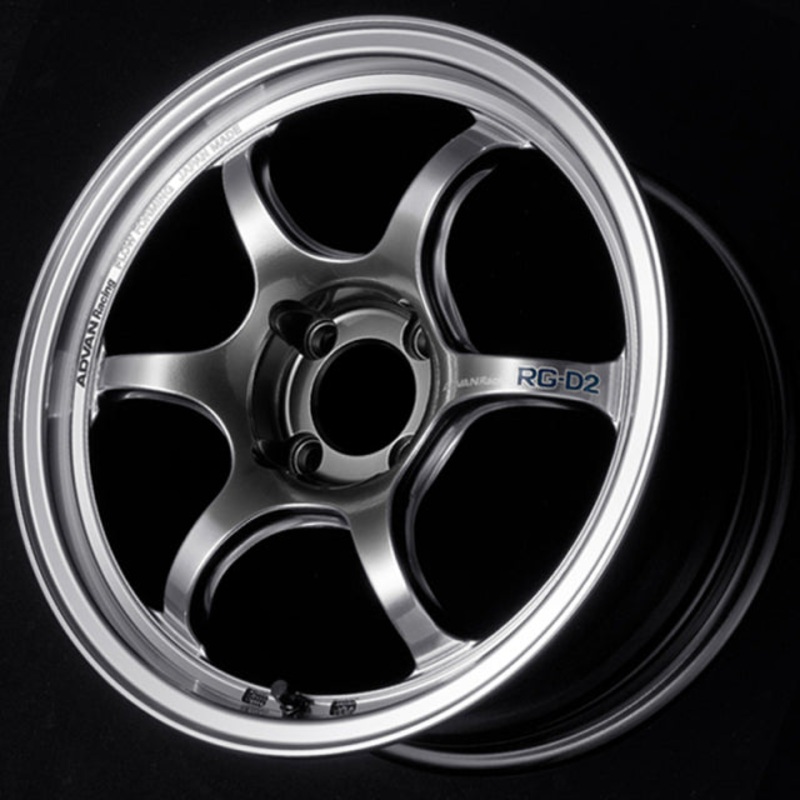 Advan RG-D2 Wheel – 16×8.0 +38 | 4×100 | Machining & Racing Hyper Black