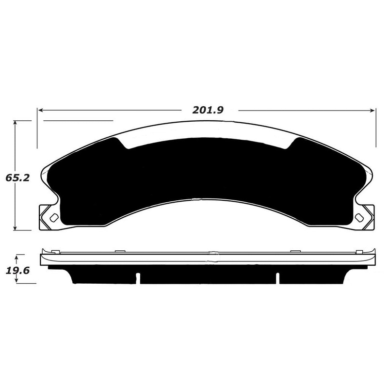 Porterfield Brake Pads for 2014 GMC SIERRA 3500 2WD DRW