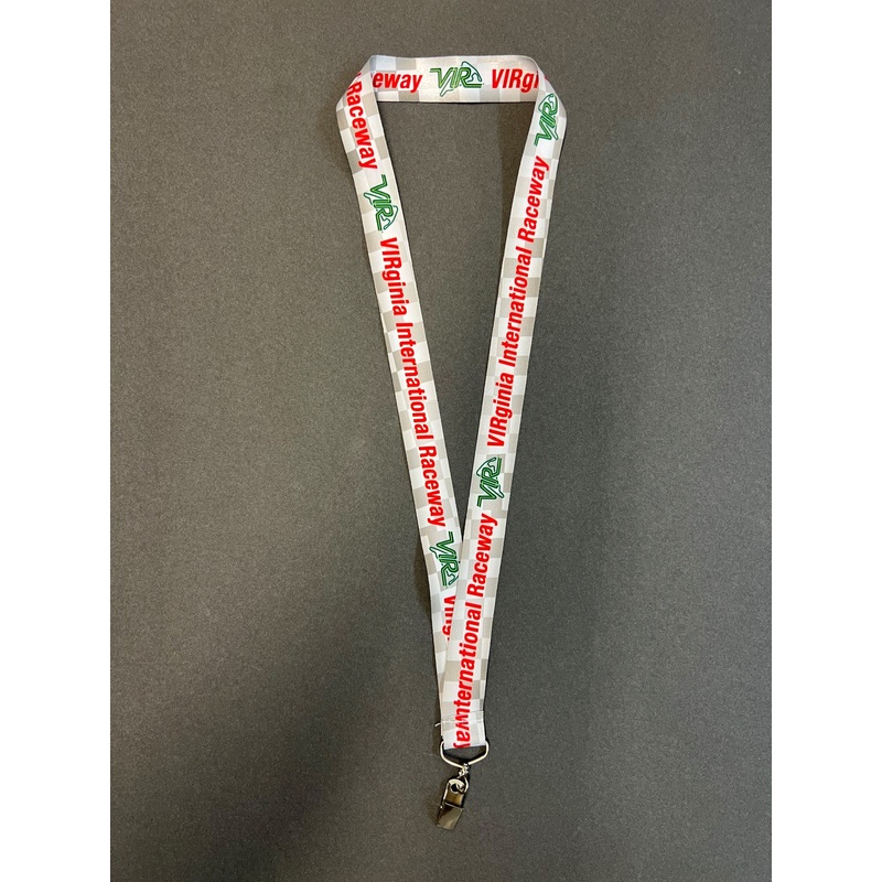 VIR Lanyard with Checkered Flag