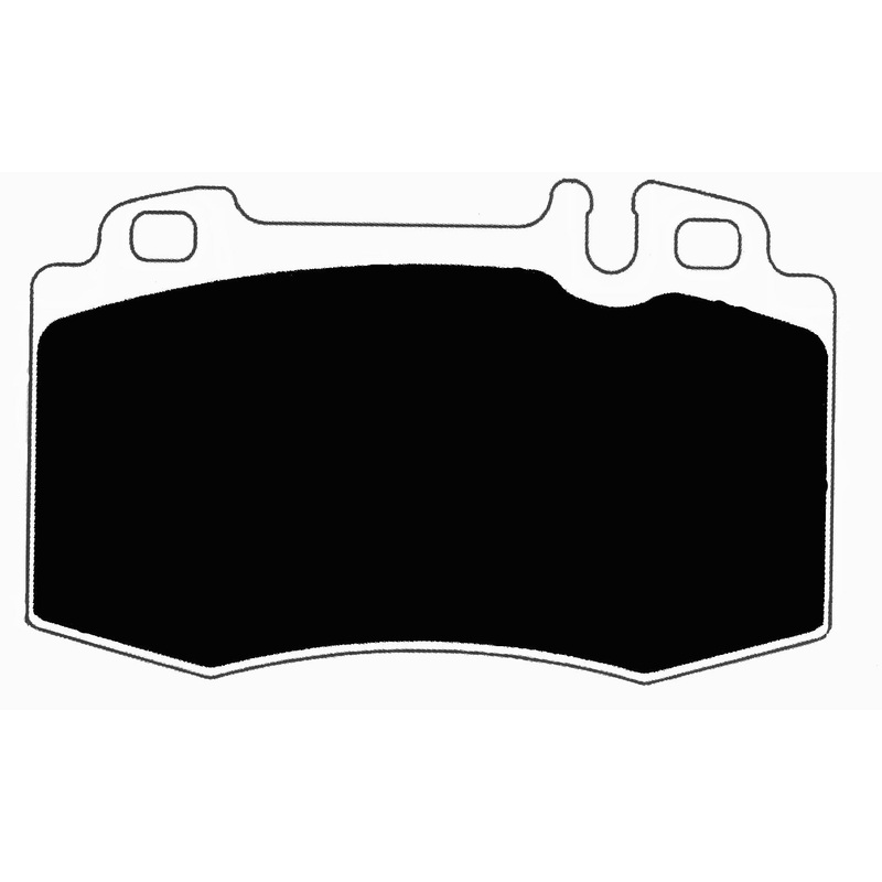 Porterfield Brake Pads for 2010 MERCEDES-BENZ S600 Armored