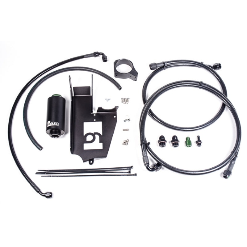 Radium Engineering Fuel Hanger Plumbing Kit EVO 7/8/9 Microglass Filter