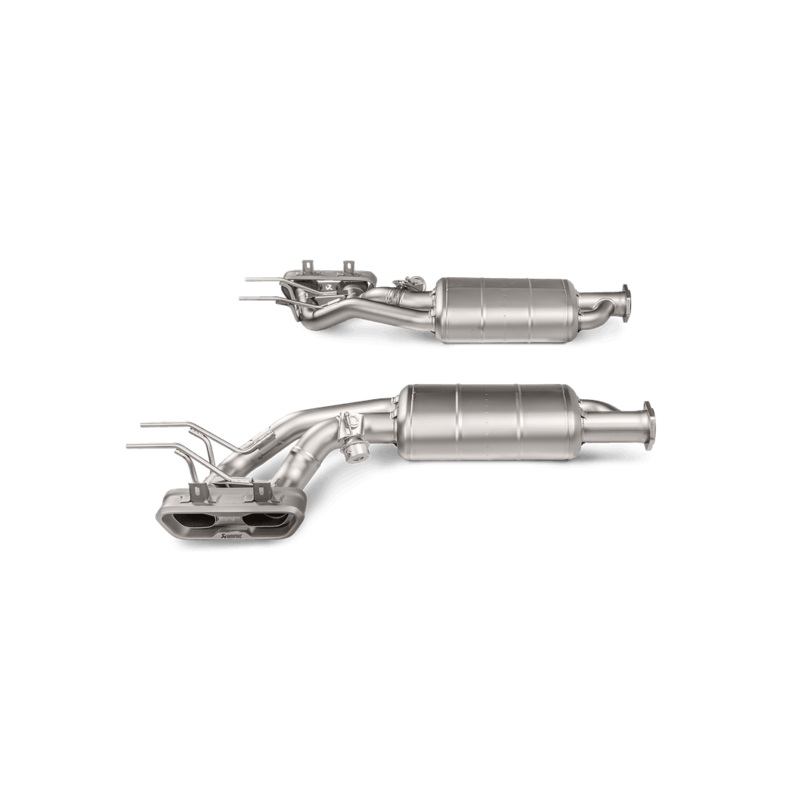 Akrapovic 15-17 Mercedes Benz G63 AMG (W463) Evolution Line Cat Back (Titanium) w/ Titanium Tips