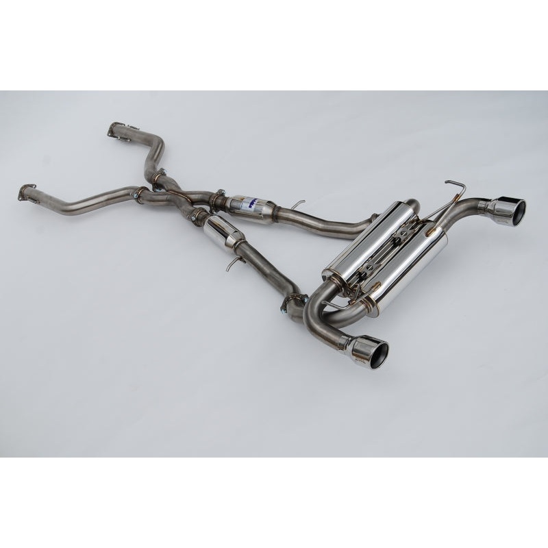 Invidia 2022+ Nissan Z 70mm Gemini Cat Back Exhaust – Rolled SS Tips