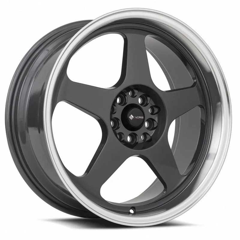 VORS SP1 17″ 5×115 Hyper Black Machine Lip
