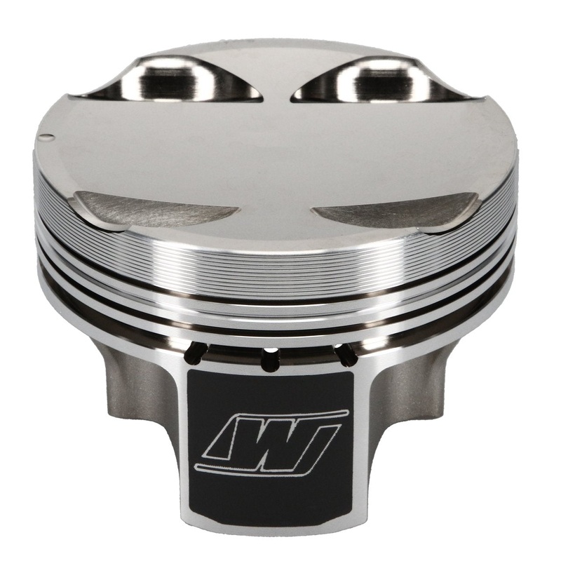 Wiseco K667M865AP Mitsu Evo 4-9 4G63 Stroker Asymmetric Skirt Bore 86.50mm – Size +.060 – CR 9.5 Piston Set